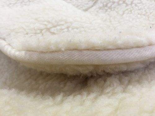 Kétrétegű téli gyapjú takaró